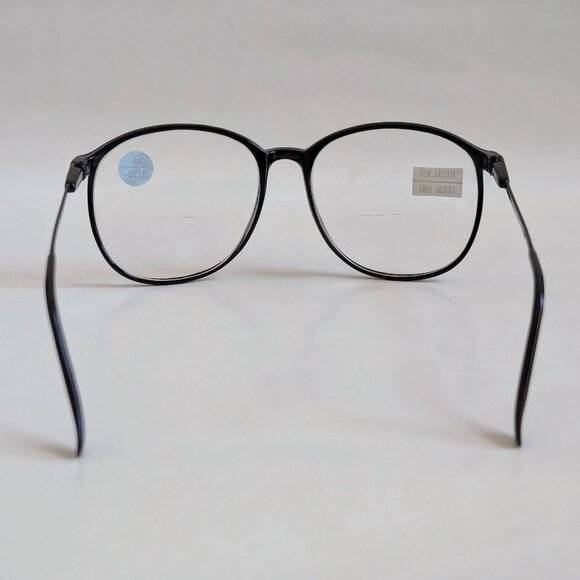 NWT Vintage 90's Carbon Fiber School Boy Bi-Focal Reading Glass (S. Black) - Picture 4 of 5